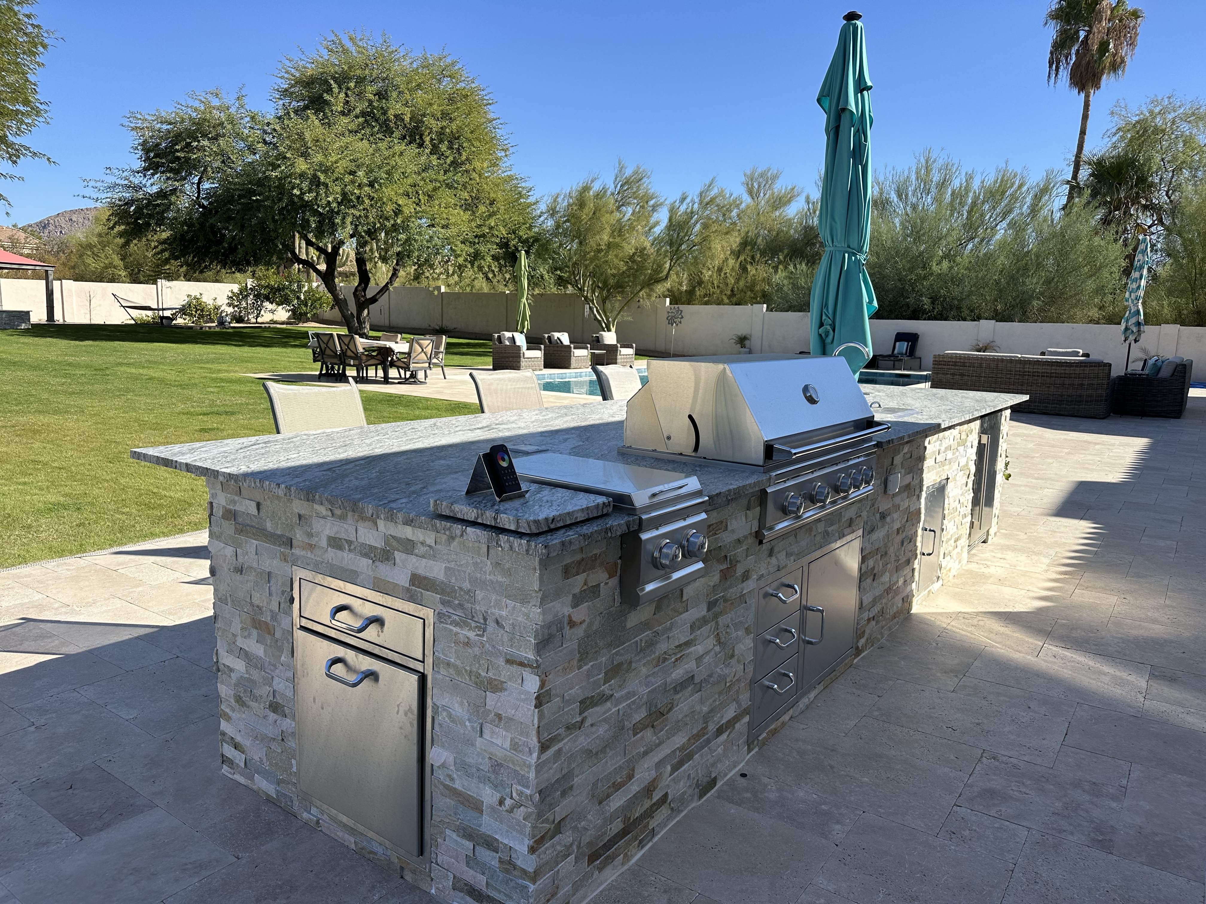 Pergola and outdoor living